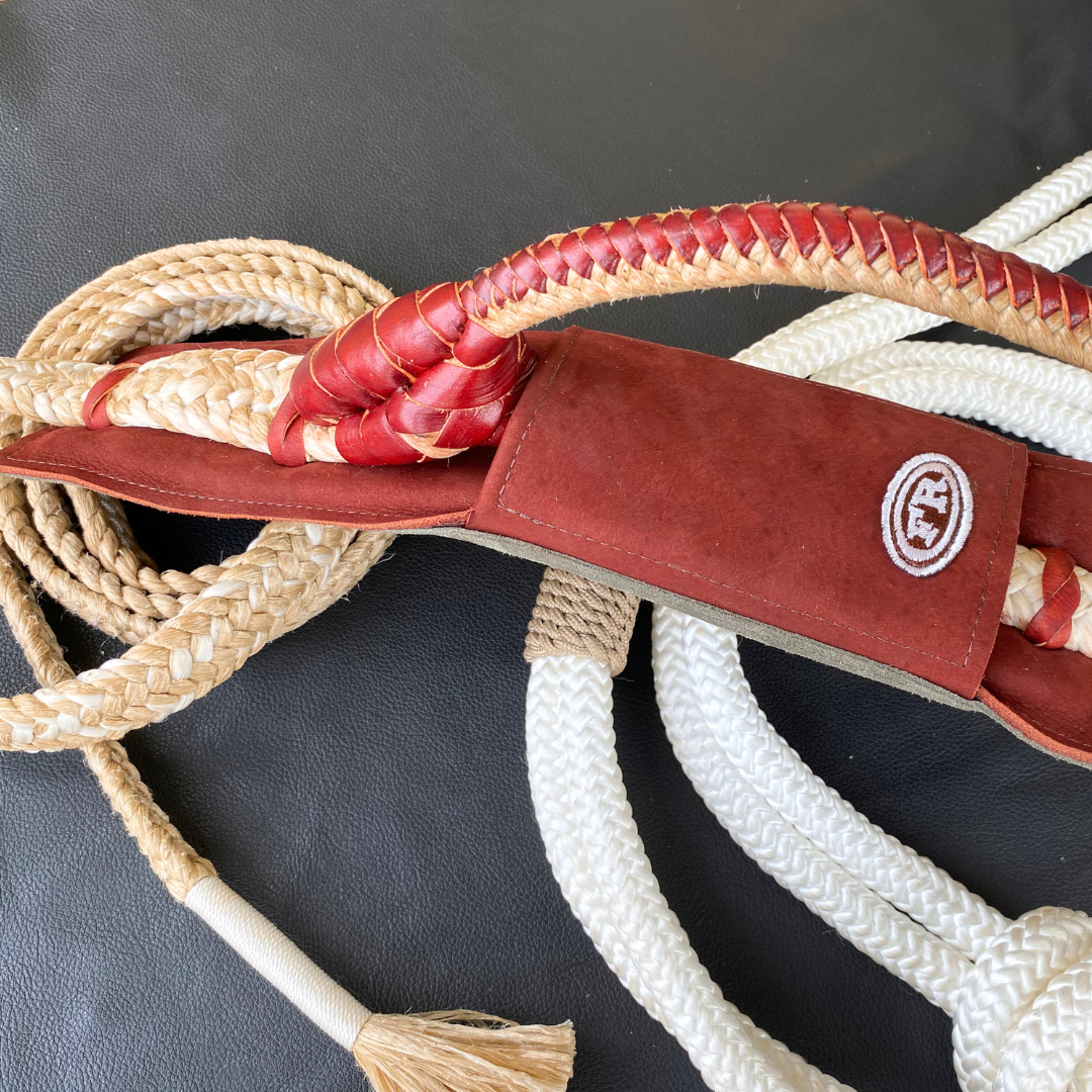 BRAZILIAN BULL ROPE WITH PAD - PROFESSIONAL ROPE MADE IN BRAZIL - Rodeo Wins