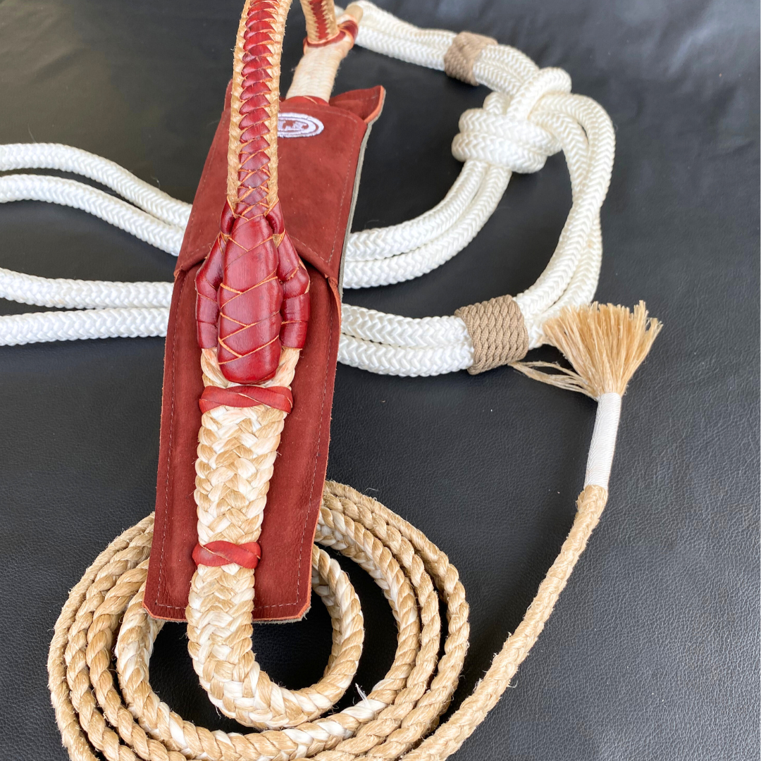 BRAZILIAN BULL ROPE WITH PAD - PROFESSIONAL ROPE MADE IN BRAZIL - Rodeo Wins