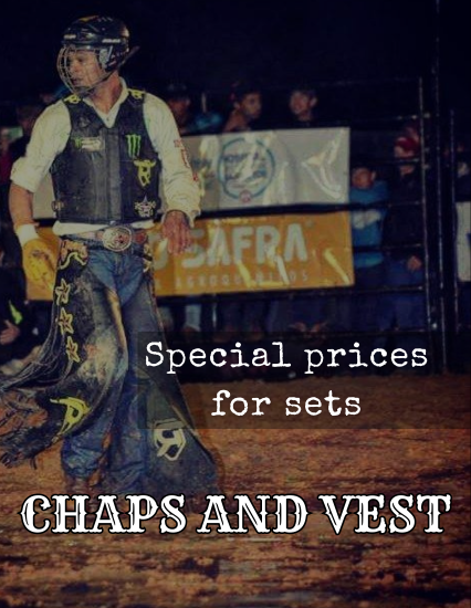 SET CHAPS AND VEST