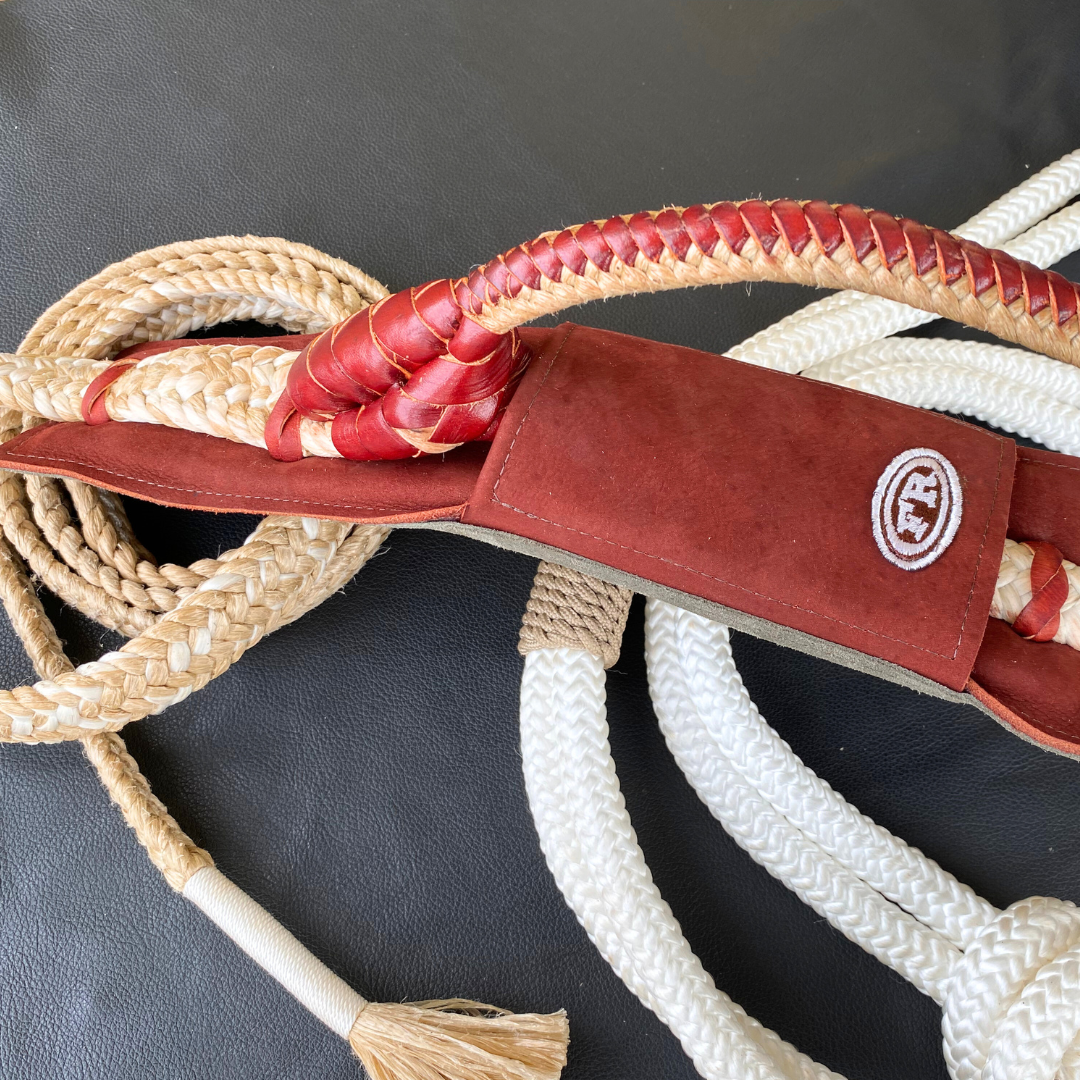 BRAZILIAN BULL ROPE WITH PAD - PROFESSIONAL ROPE MADE IN BRAZIL - Rodeo Wins 