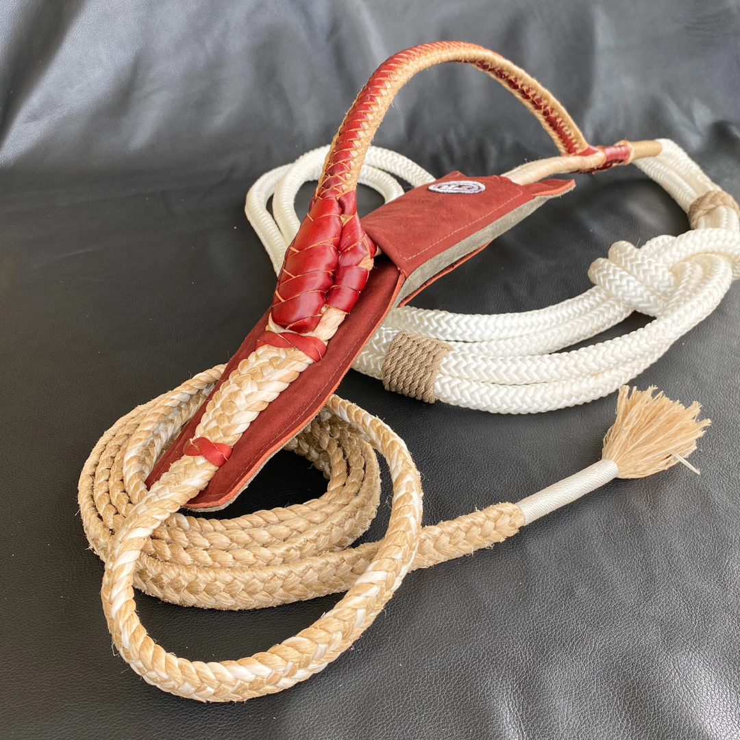 BRAZILIAN BULL ROPE WITH PAD - PROFESSIONAL ROPE MADE IN BRAZIL - Rodeo Wins 