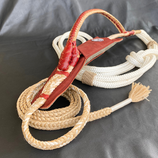 BRAZILIAN BULL ROPE WITH PAD - PROFESSIONAL ROPE MADE IN BRAZIL - Rodeo Wins 