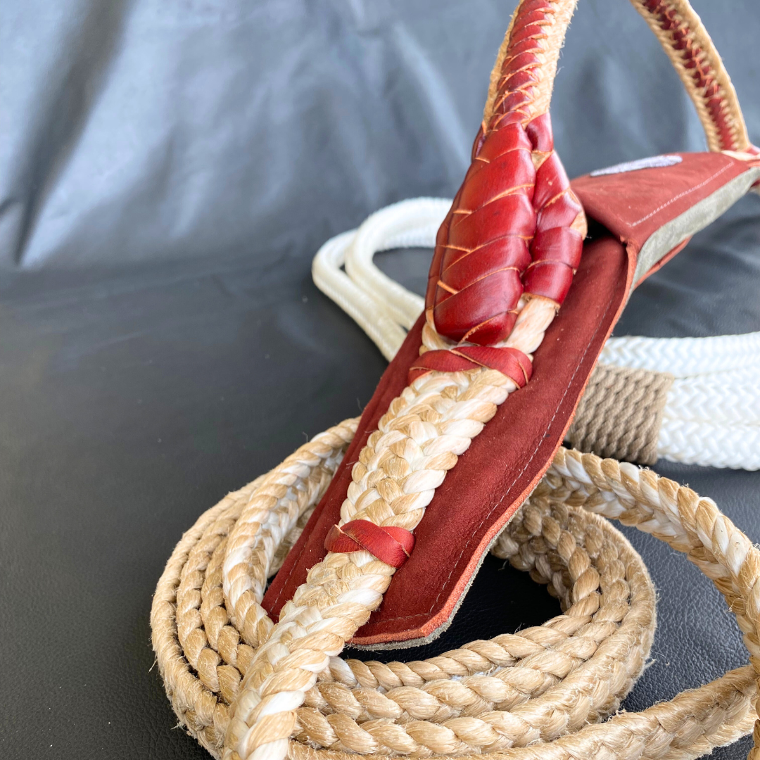 BRAZILIAN BULL ROPE WITH PAD - PROFESSIONAL ROPE MADE IN BRAZIL - Rodeo Wins 