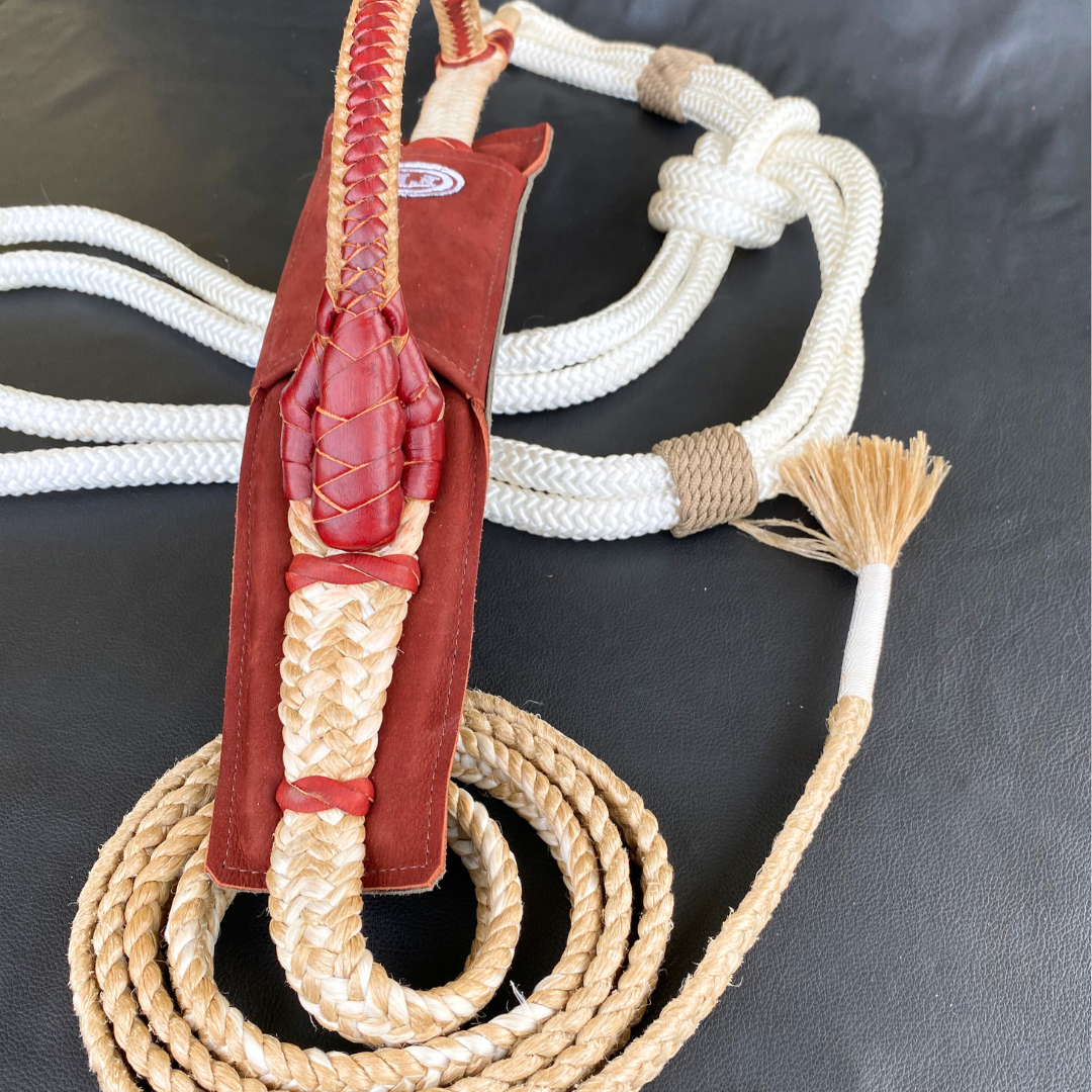 BRAZILIAN BULL ROPE WITH PAD - PROFESSIONAL ROPE MADE IN BRAZIL - Rodeo Wins 