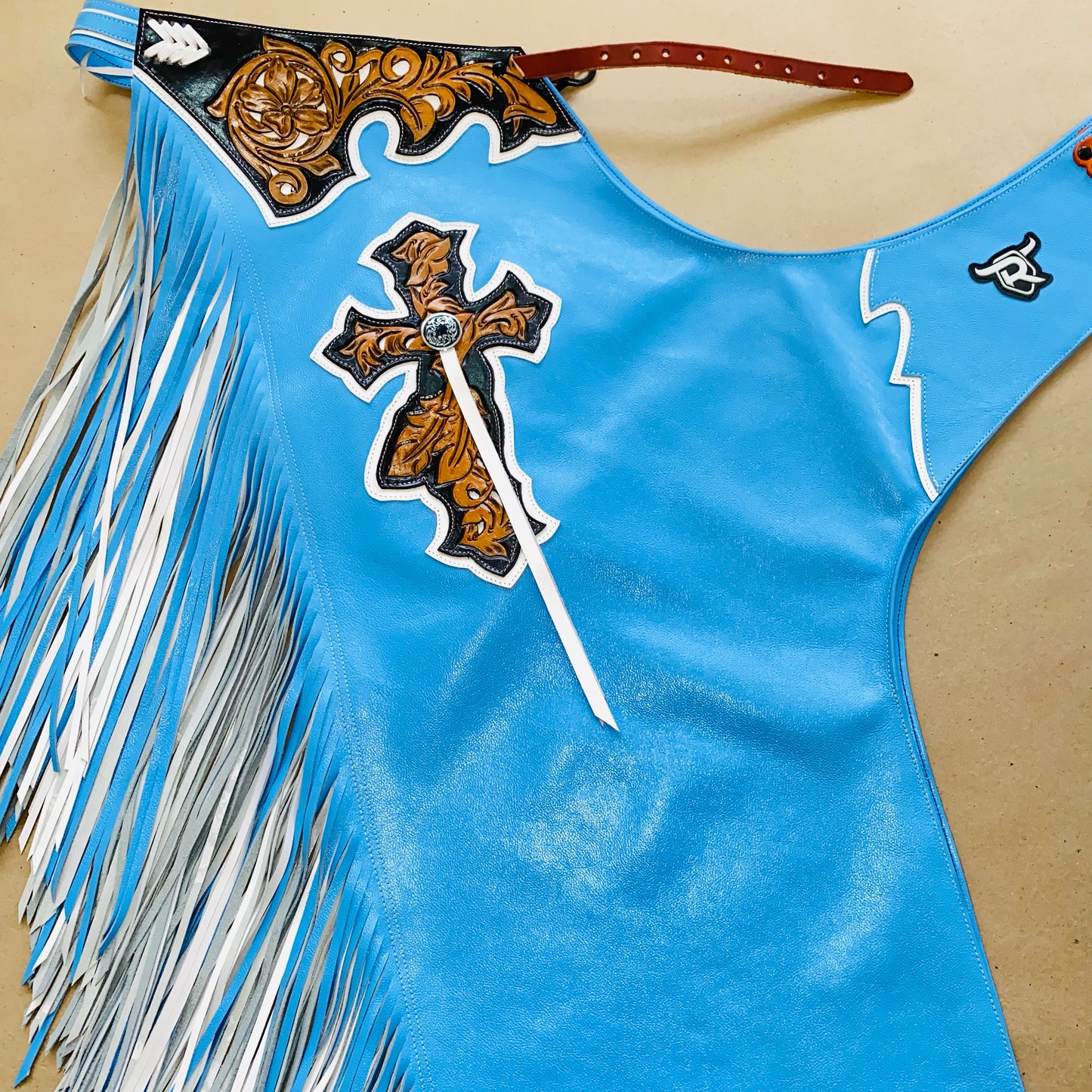 CHAPS RW099 - BLUE/WHITE