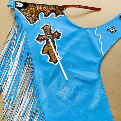 CHAPS RW099 - BLUE/WHITE