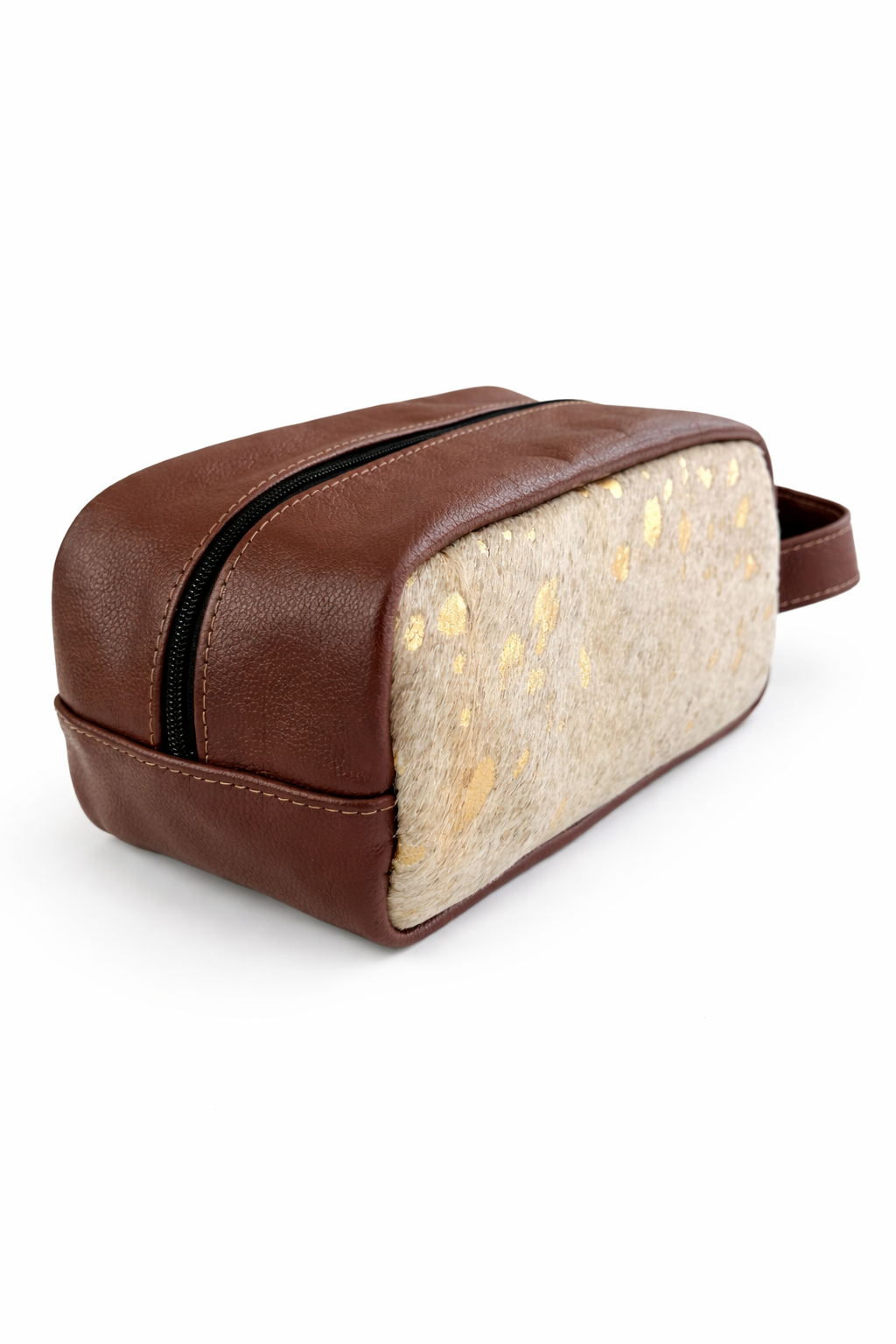 Hair-On Cowhide Dopp Kit – Real Leather. Built to Last. - Rodeo Wins 