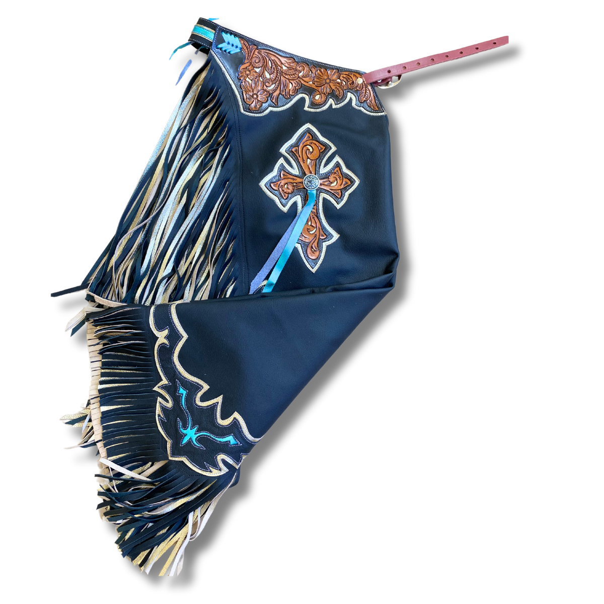 Bull Riding Chaps Cross CHAPS BULL RIDING - RODEO WINS RW-00252 – Rodeo Wins