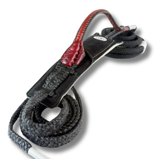 Rodeo Wins brazilian Black Bull Rope — Custom Made Professional Bull Riding Rope | PBR/PRCA-Level Performance for All Riders. - Rodeo Wins 
