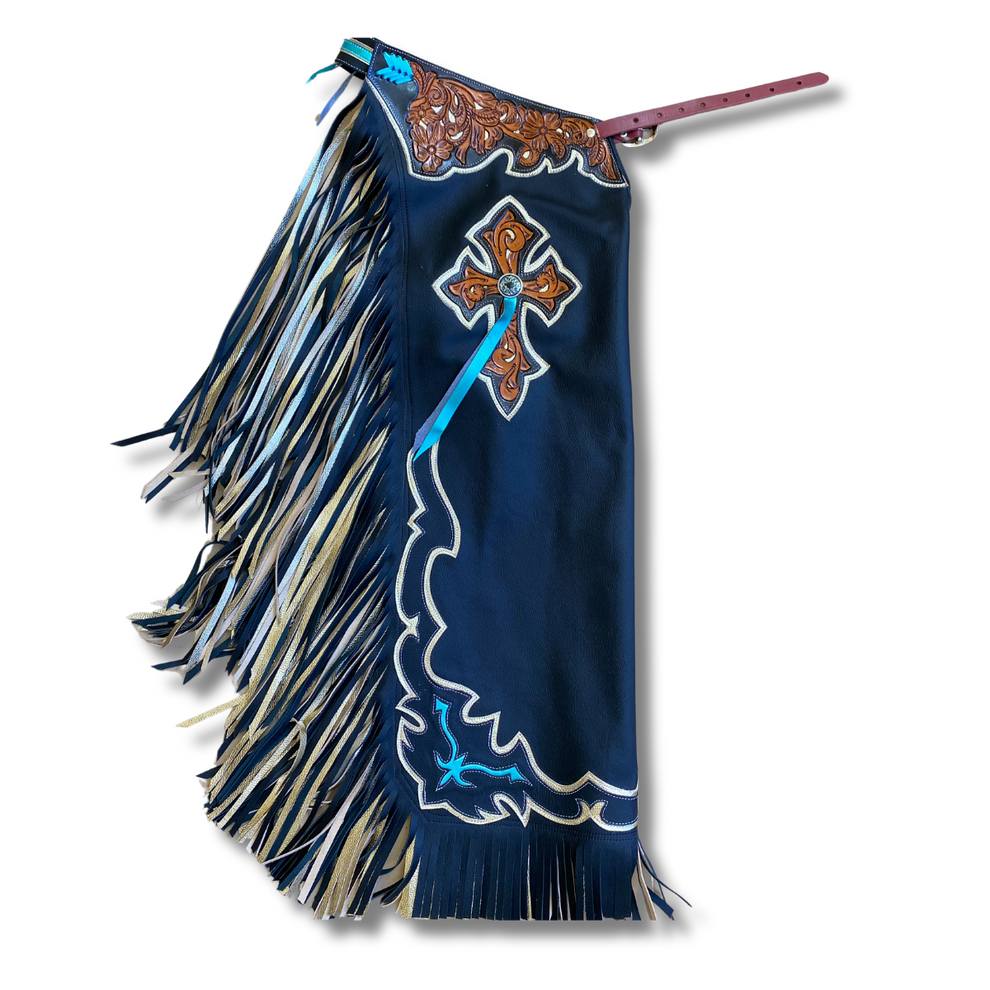 Bull Riding Chaps Cross CHAPS BULL RIDING - RODEO WINS RW-00252 – Rodeo Wins