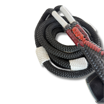 Rodeo Wins brazilian Black Bull Rope — Custom Made Professional Bull Riding Rope | PBR/PRCA-Level Performance for All Riders. - Rodeo Wins 