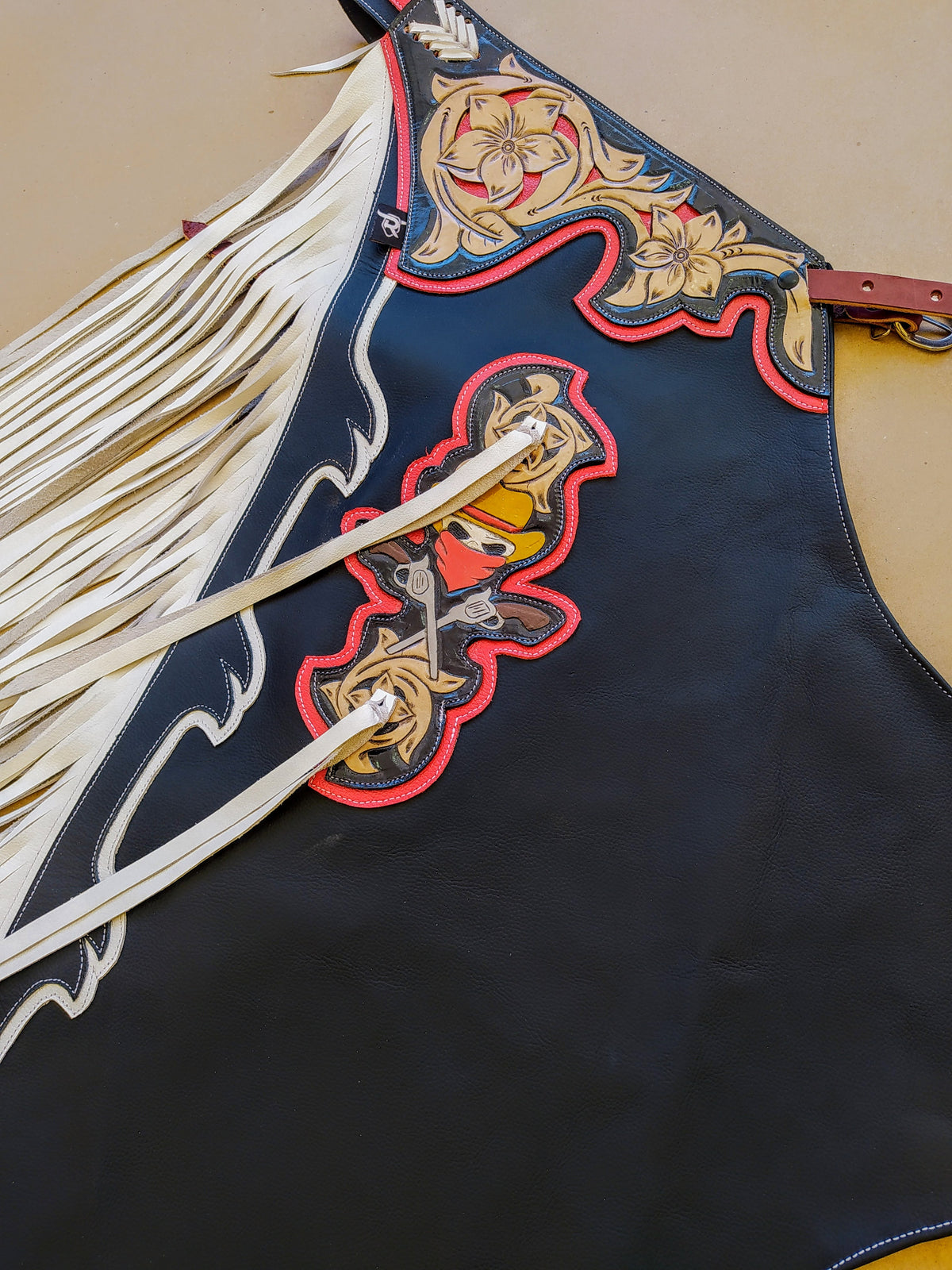 Bull Riding Chaps Cross CHAPS BULL RIDING RW306 - – Rodeo Wins