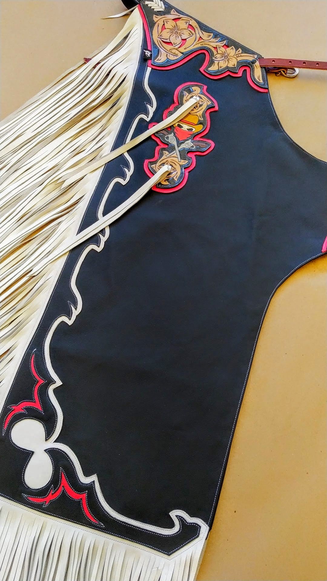 Bull Riding Chaps Cross CHAPS BULL RIDING RW306 - – Rodeo Wins