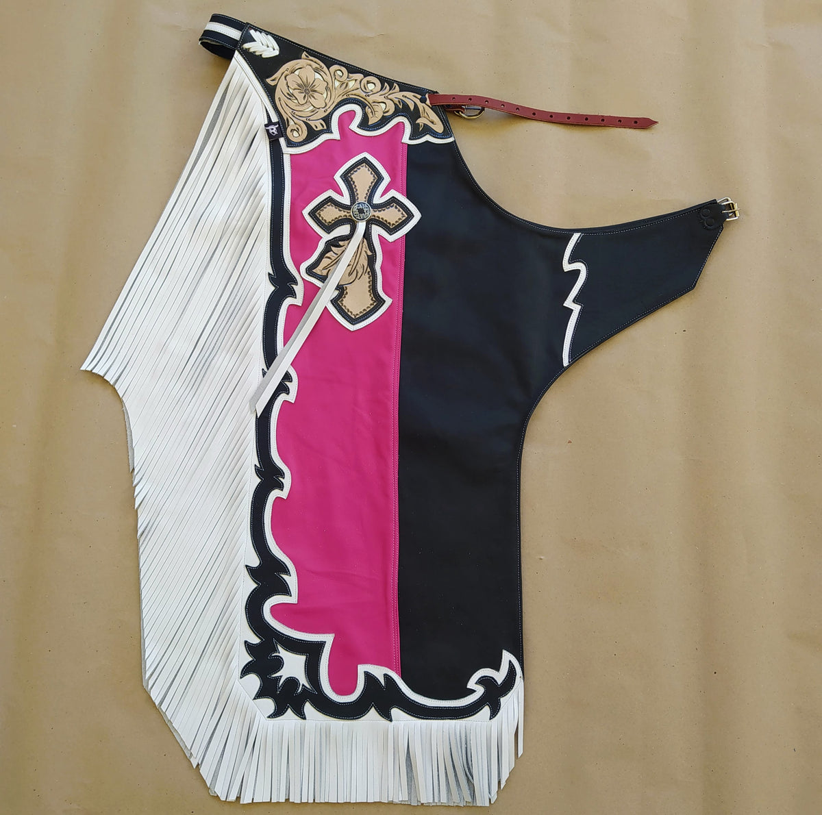 Bull Riding Chaps Cross CHAPS BULL RIDING RW300 (RB012) RODEO – Rodeo Wins