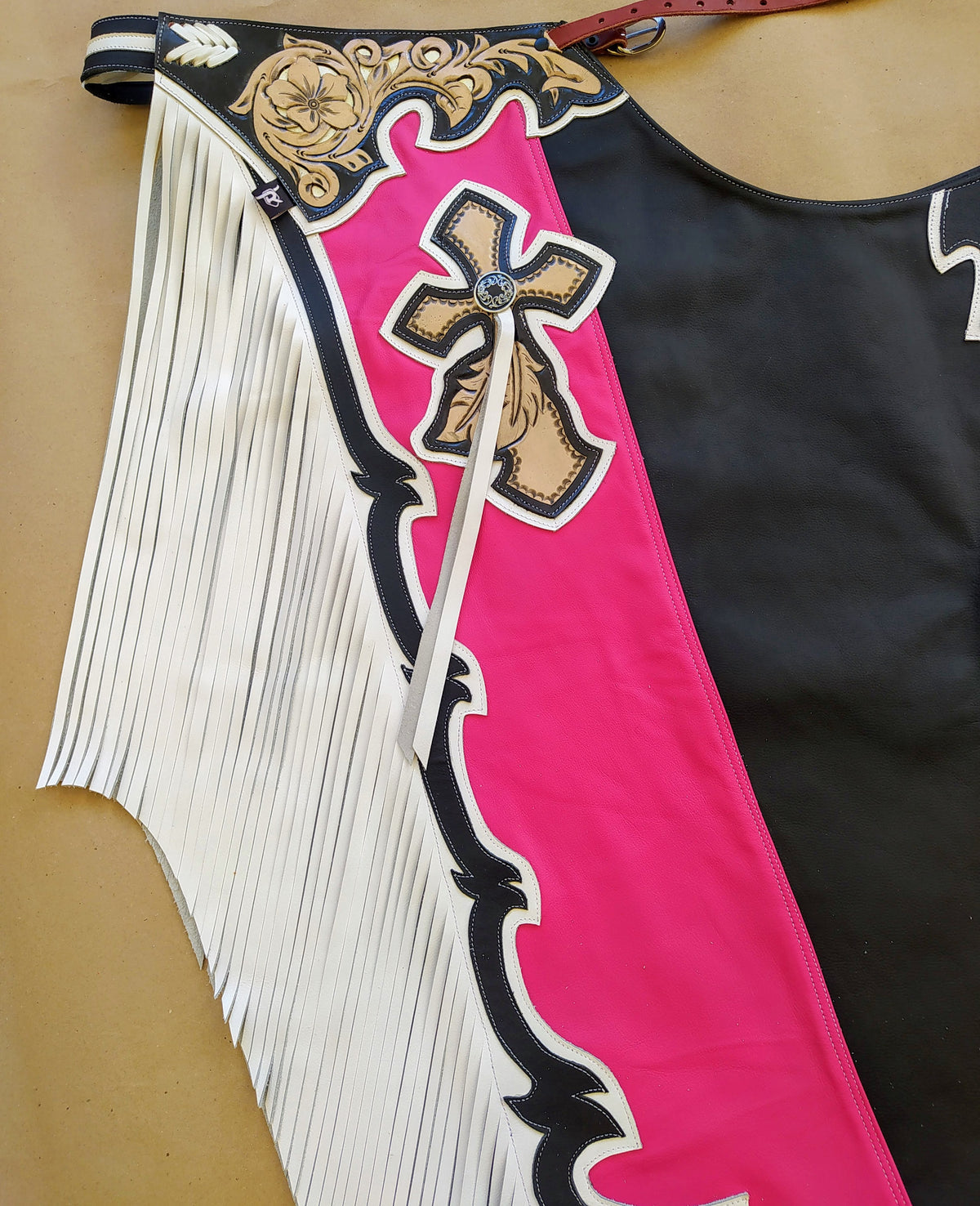 Bull Riding Chaps Cross CHAPS BULL RIDING RW300 (RB012) RODEO – Rodeo Wins