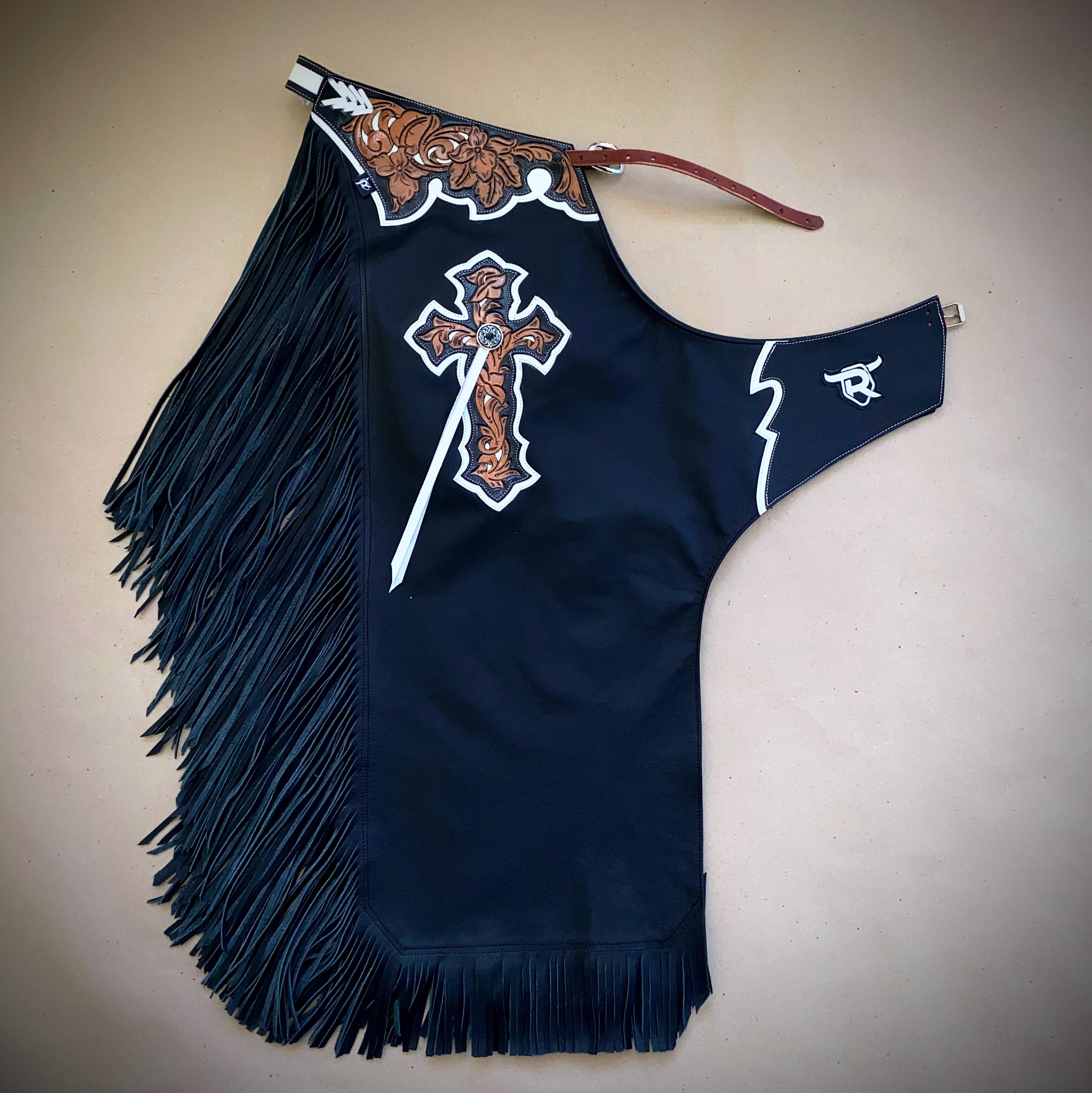 Bull Riding Chaps Cross RODEO CHAPS – Rodeo Wins