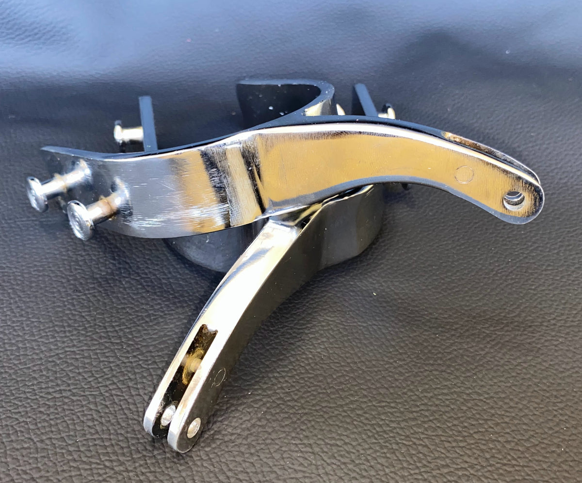 Spurs Rider Bull Riding Spurs – Stainless Steel Rodeo Spurs with 3 Inch Shank and ...